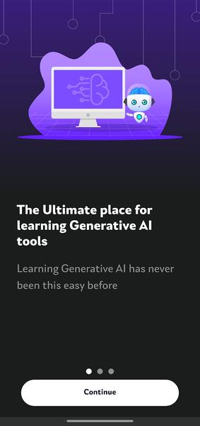 Generative AI : Learn Lab - Image screenshot of android app