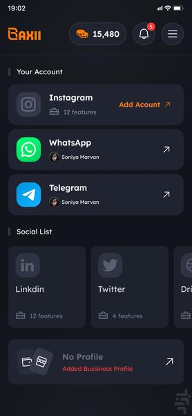 بکسی - Image screenshot of android app