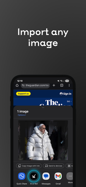 BitMind: AI Detector & Creator - Image screenshot of android app