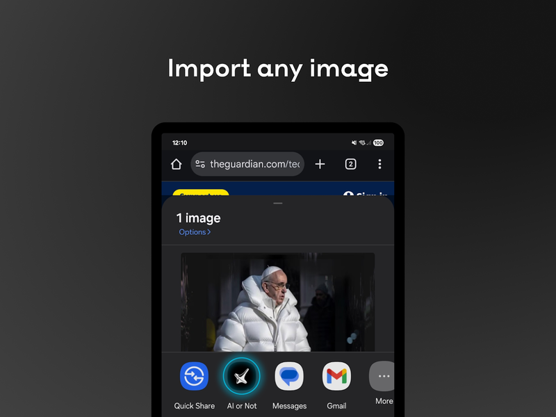 BitMind: AI Detector & Creator - Image screenshot of android app