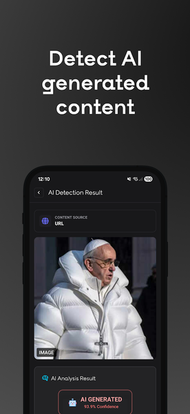 AI or Not: AI Detection - Image screenshot of android app