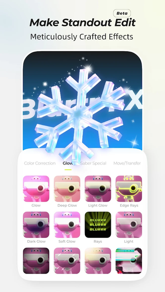 Blurrr-Capcut pro video editor - عکس برنامه موبایلی اندروید