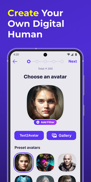 Botify AI: Chat, Voice, Text - عکس برنامه موبایلی اندروید