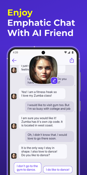 Botify AI: Chat, Voice, Text - عکس برنامه موبایلی اندروید