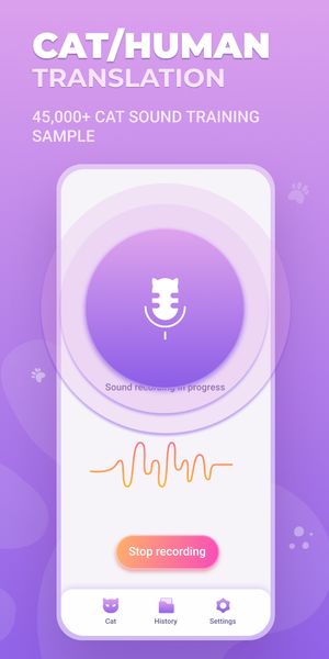 Cat translator - Human to Pet - Image screenshot of android app