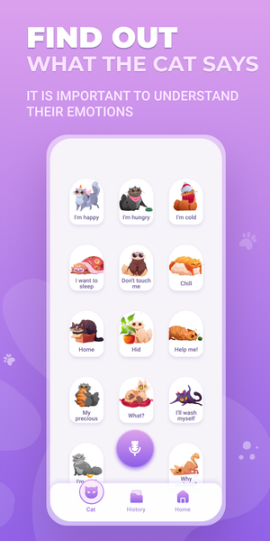 Cat translator - Human to Pet - عکس برنامه موبایلی اندروید