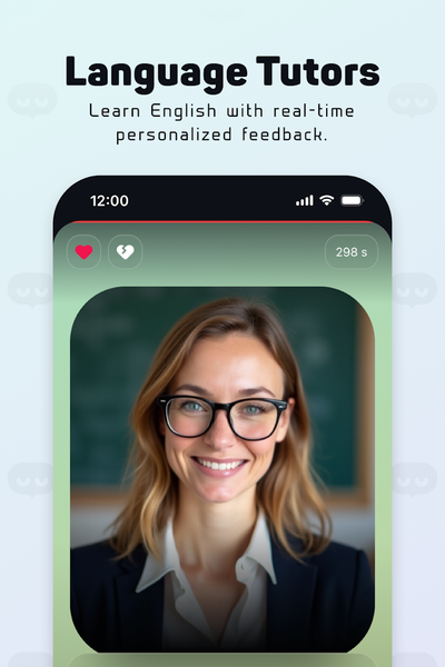 EvoTalk - AI Speaking Friend - عکس برنامه موبایلی اندروید