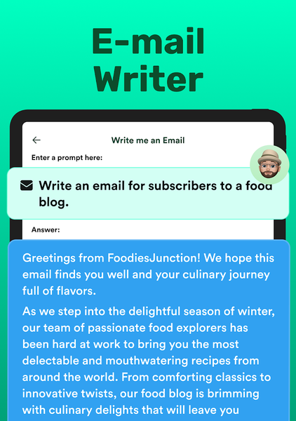 Chat AI Bot App Open Assistant - عکس برنامه موبایلی اندروید