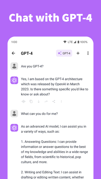 AI Chat & AI Chatbot - Image screenshot of android app