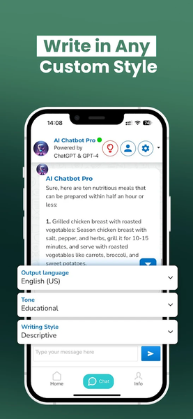 4o Chatbot AI Chat Assistant - Image screenshot of android app