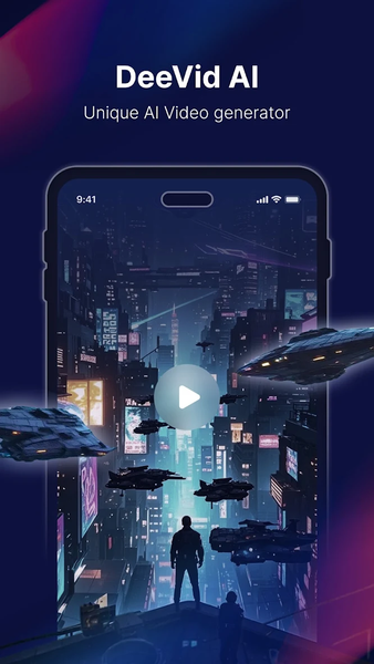 DeeVid：AI Video Generator - Image screenshot of android app
