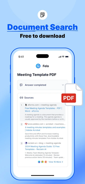 Felo Search - Image screenshot of android app