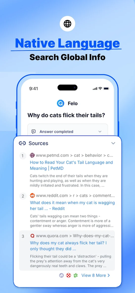 Felo Search - Image screenshot of android app