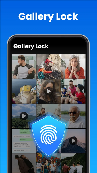 AppLock - Fingerprint App Lock - عکس برنامه موبایلی اندروید