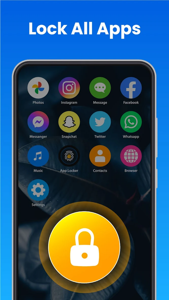 AppLock - Fingerprint App Lock - عکس برنامه موبایلی اندروید