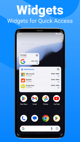 Authenticator App: ۲FA/MFA/OTP - عکس برنامه موبایلی اندروید
