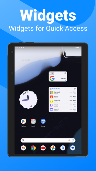 Authenticator App: ۲FA/MFA/OTP - عکس برنامه موبایلی اندروید