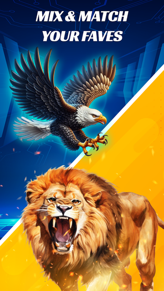 AI Mix, Merge Animal Fun Games - عکس برنامه موبایلی اندروید
