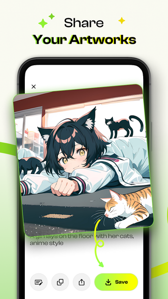 ArtistAI: AI Photo Generator - عکس برنامه موبایلی اندروید