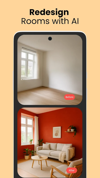 Home Decor Designer: AI Design - عکس برنامه موبایلی اندروید