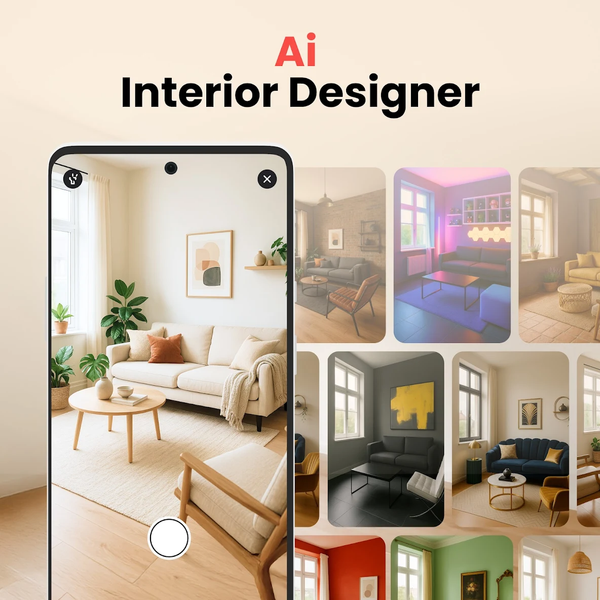 Home Decor Designer: AI Design - عکس برنامه موبایلی اندروید