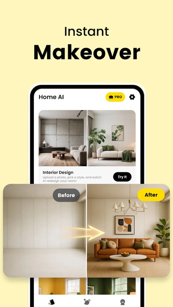 Home AI - House/Garden Design - Image screenshot of android app