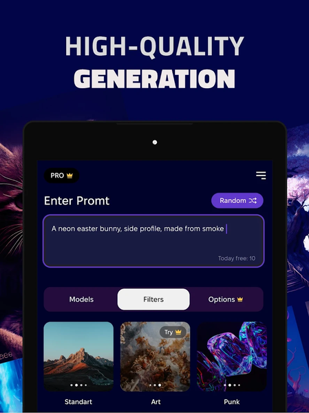 IMGIT AI Art, Avatar Generator - عکس برنامه موبایلی اندروید