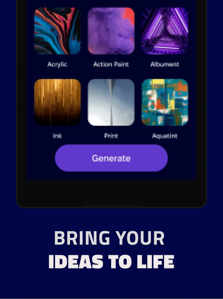 IMGIT AI Art, Avatar Generator - عکس برنامه موبایلی اندروید