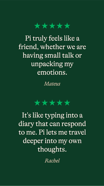 Pi, your personal AI - عکس برنامه موبایلی اندروید