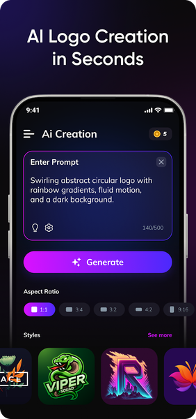 AI Logo Maker & Logo Creator - Image screenshot of android app