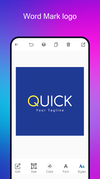 Logo maker AI Logo generator - عکس برنامه موبایلی اندروید