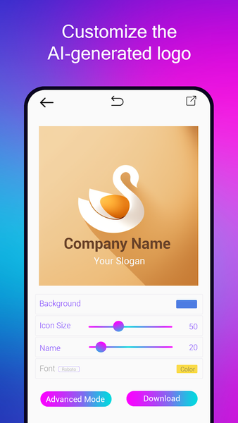 Logo maker AI Logo generator - عکس برنامه موبایلی اندروید