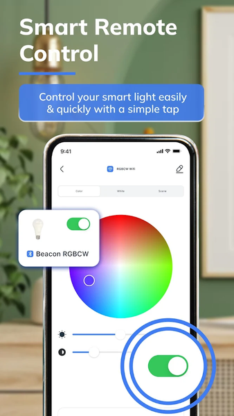 Smart Light Smart Home Control - Image screenshot of android app
