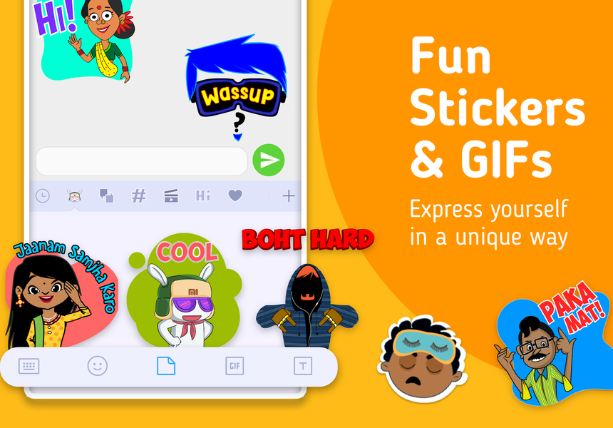 Mint Keyboard:Fonts,Emojis - Image screenshot of android app