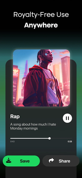MyTunes : AI Music Generator - عکس برنامه موبایلی اندروید