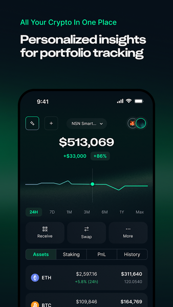 Nansen AI: Trade Onchain - Image screenshot of android app