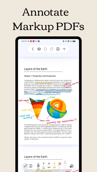 Freenotes - Notes Taking & PDF - عکس برنامه موبایلی اندروید