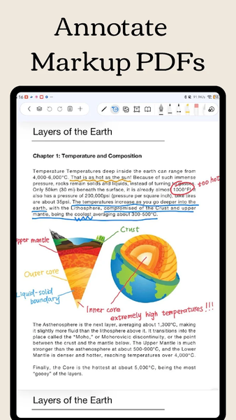 Freenotes - Notes Taking & PDF - عکس برنامه موبایلی اندروید
