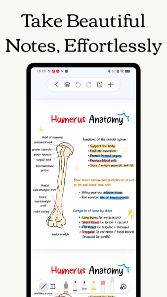 Freenotes - Notes Taking & PDF - عکس برنامه موبایلی اندروید