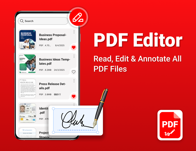 AI PDF Editor - عکس برنامه موبایلی اندروید