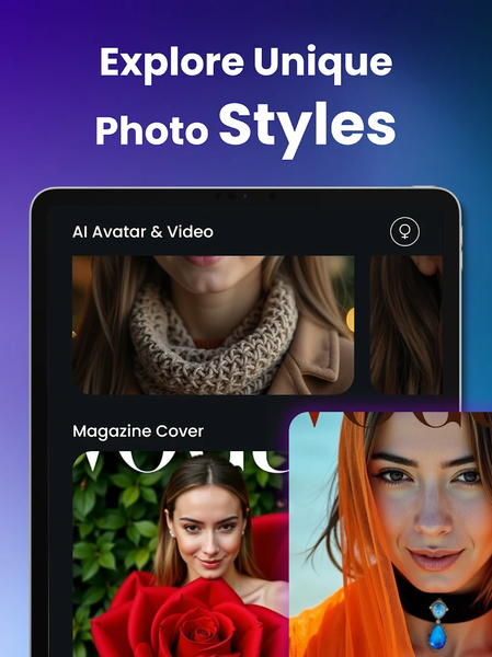Funo AI: Photo Creator - عکس برنامه موبایلی اندروید
