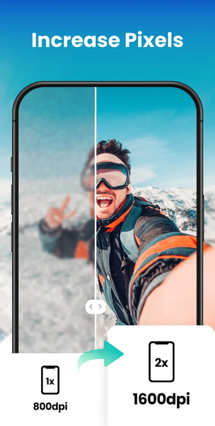 UpFoto - AI Photo Enhancer - Image screenshot of android app