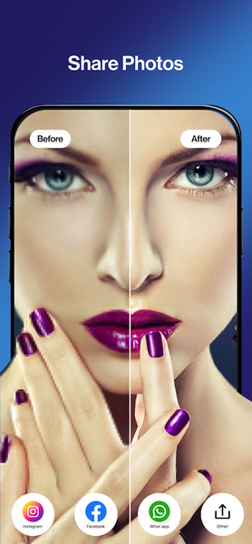 Photo Enhancer AI Photo Editor - عکس برنامه موبایلی اندروید