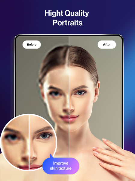Photo Enhancer AI Photo Editor - عکس برنامه موبایلی اندروید
