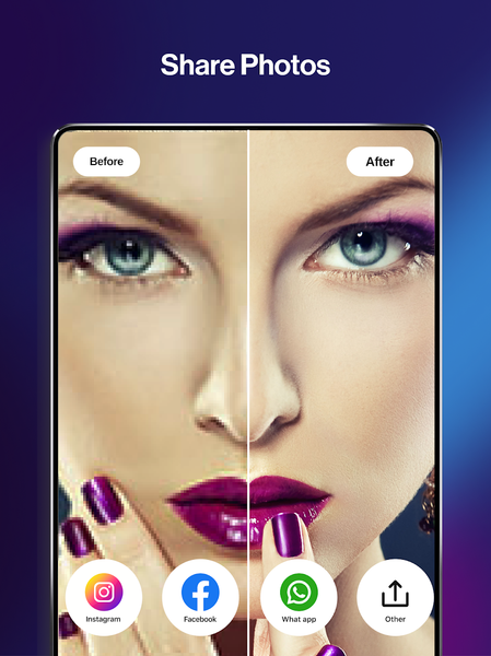 Photo Enhancer AI Photo Editor - عکس برنامه موبایلی اندروید