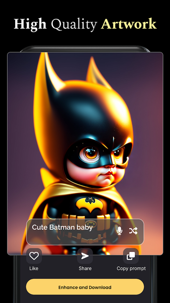 Kyral: Imagine AI Art, Video - عکس برنامه موبایلی اندروید