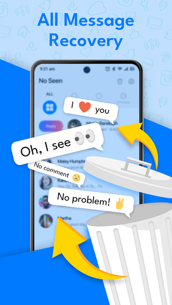 Recover Message - All Files - Image screenshot of android app