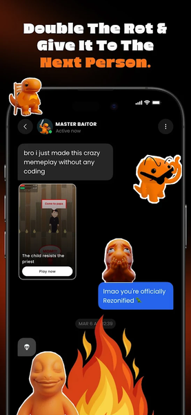 Rezona: AI Game Maker - Image screenshot of android app