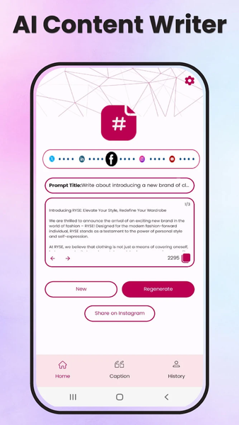 HashtagiFy - Hashtag Generator - Image screenshot of android app