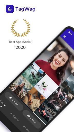 Captions for Instagram Photos & Hashtags - TagWag - Image screenshot of android app